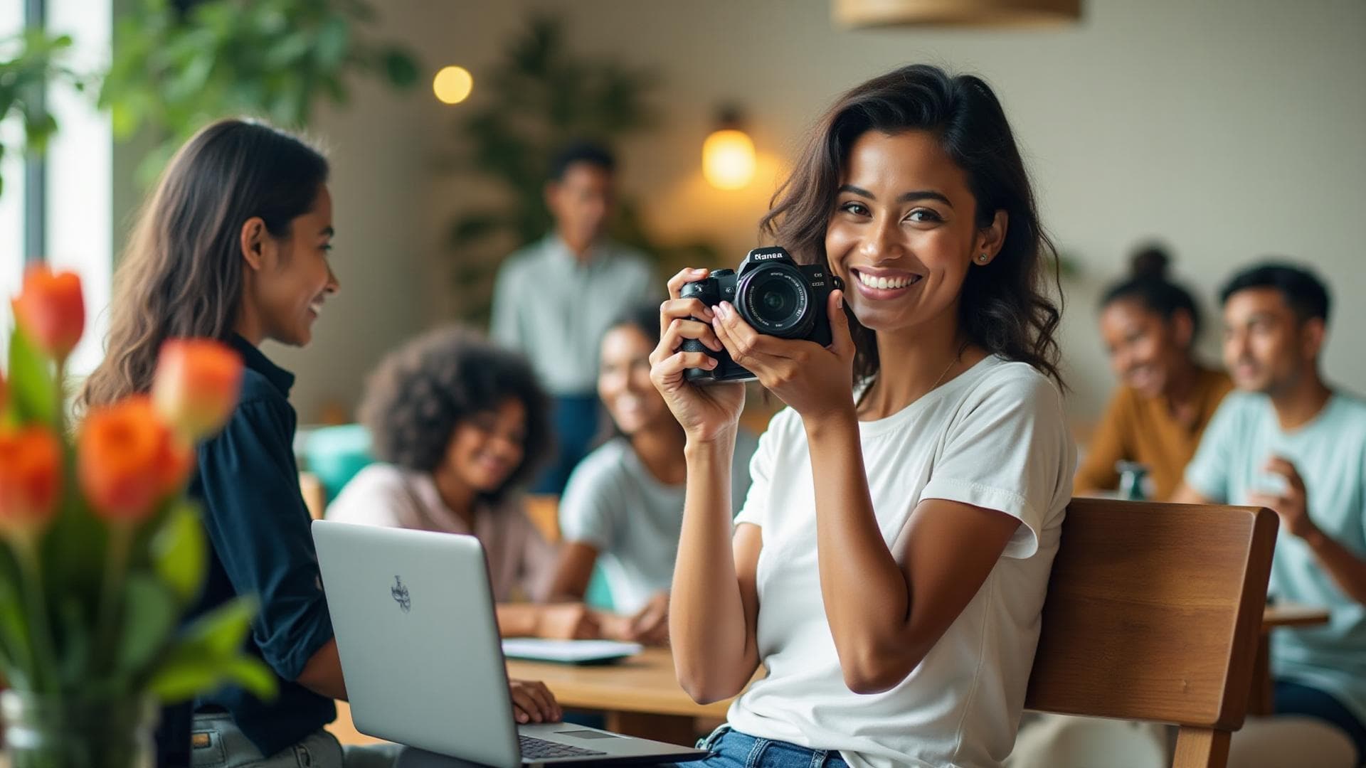 Sri Lankan content creators collaborating